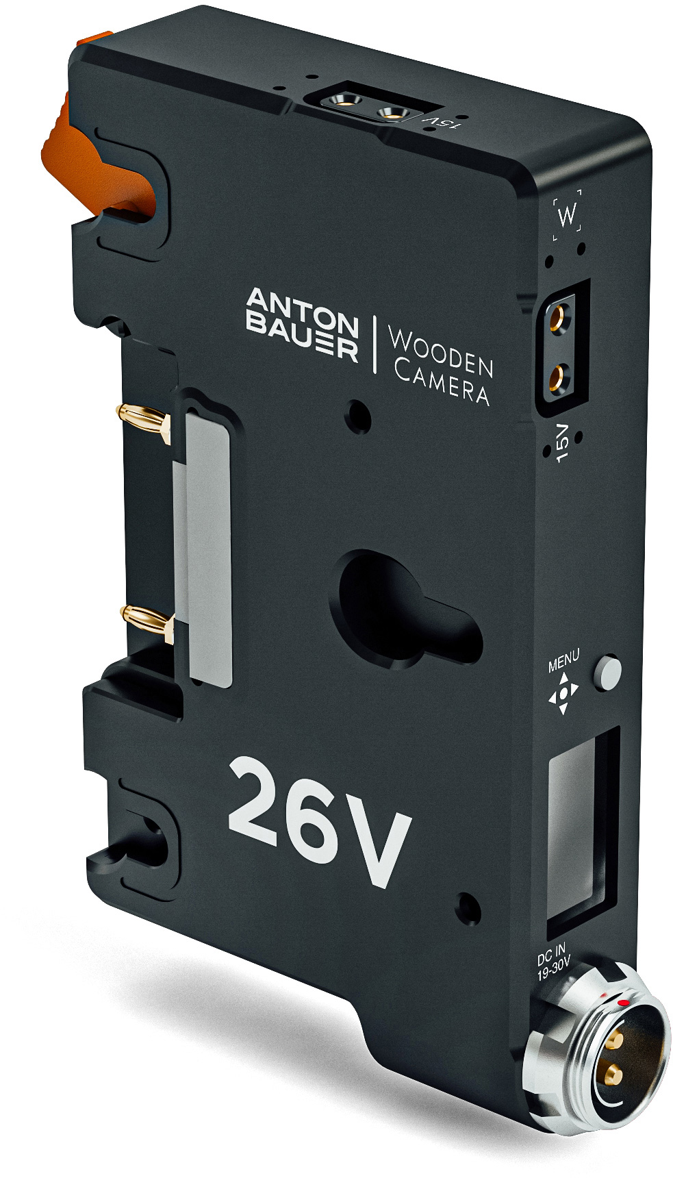 Anton Bauer 8075-0253 Wooden Camera 26V Plate (ARRI LF/65/SXT) - Gold Mount Plus 8075-0253
