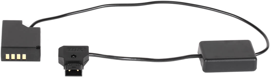 Anton Bauer 8075-0300 P-Tap to Fujifilm Regulated 7.2V Dummy NP-W126 Battery - 20 Inch AB-8075-0300