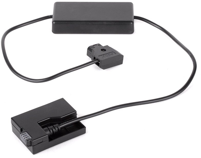 Anton Bauer 8075-0312 P-Tap to Canon / 8V Regulated Dummy LP-E8 Battery - 16 Inch AB-8075-0312