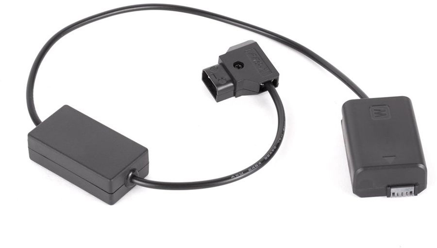 Anton Bauer 8075-0315 P-Tap to Sony 7.4V Regulated Dummy NP-FW50 Battery AB-8075-0315