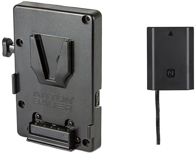 Anton Bauer 8075-0317 V-Mount Battery Bracket Sony (A9/A7rIII) Faux Battery AB-8075-0317