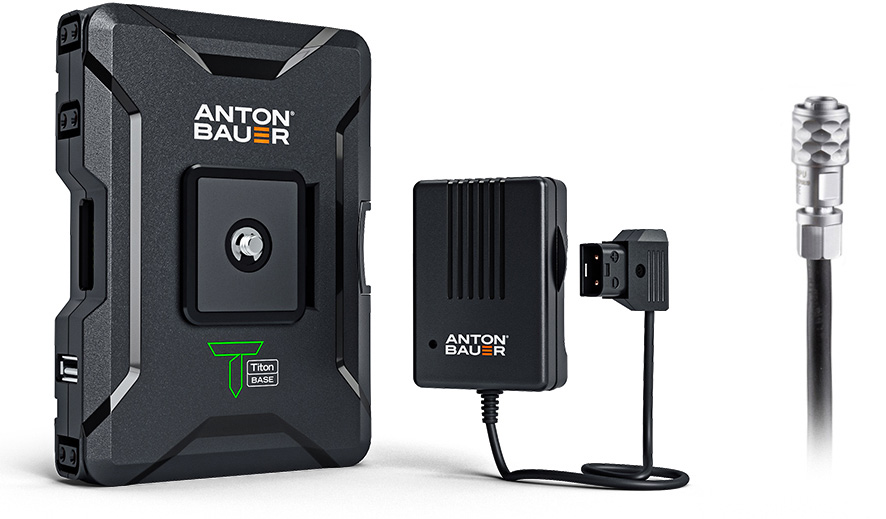 Anton Bauer 8275-0131 68Wh Titon Base P-Tap Charger Kit for Blackmagic Pocket Cinema Cameras Lemo Input AB-8275-0131