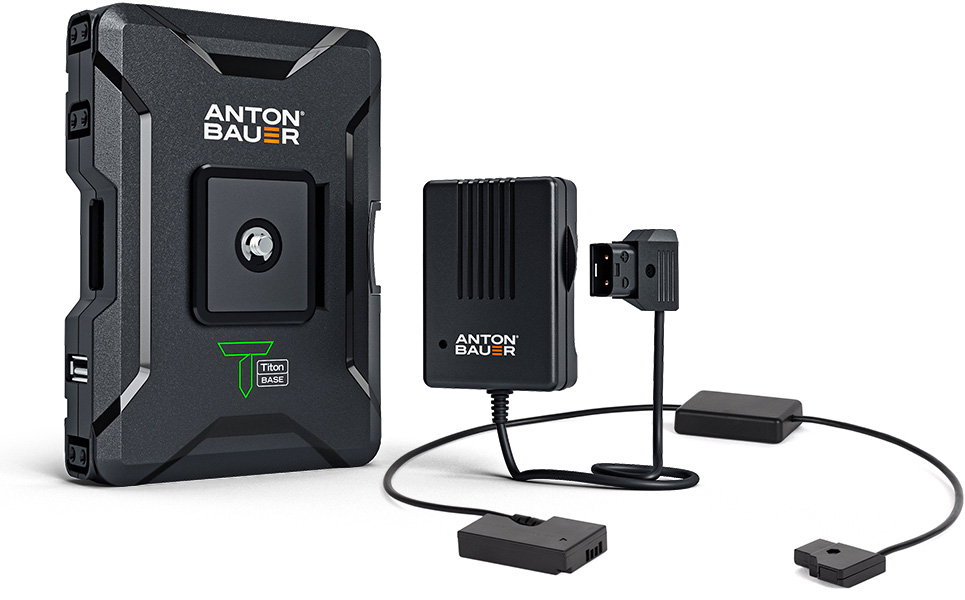 Anton Bauer 8275-0136 68Wh Titon Base P-Tap Charger Kit for Canon - LP-E17 AB-8275-0136