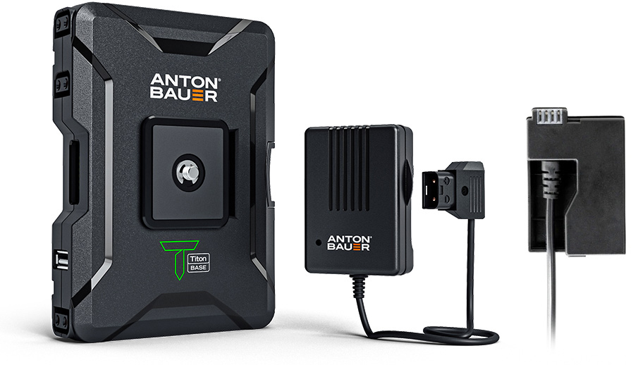 Anton Bauer 8275-0137 68Wh Titon Base P-Tap Charger Kit for Canon - LP-E8 AB-8275-0137