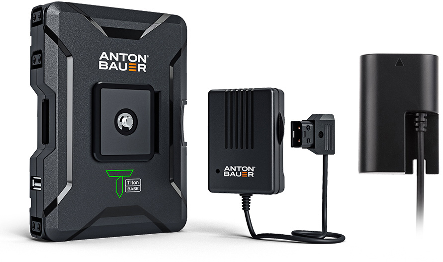 Anton Bauer 8275-0138 68Wh Titon Base P-Tap Charger Kit for Canon - LP-E6 AB-8275-0138