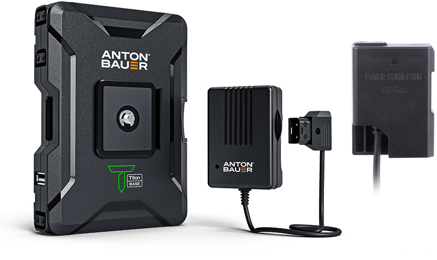 Anton Bauer 8275-0140 68Wh Titon Base P-Tap Charger Kit for NIKON - EN-EL14A AB-8275-0140