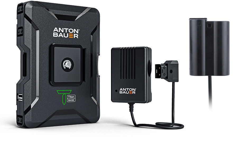Anton Bauer 8275-0141 68Wh Titon Base P-Tap Charger Kit for NIKON - EN-EL15 AB-8275-0141