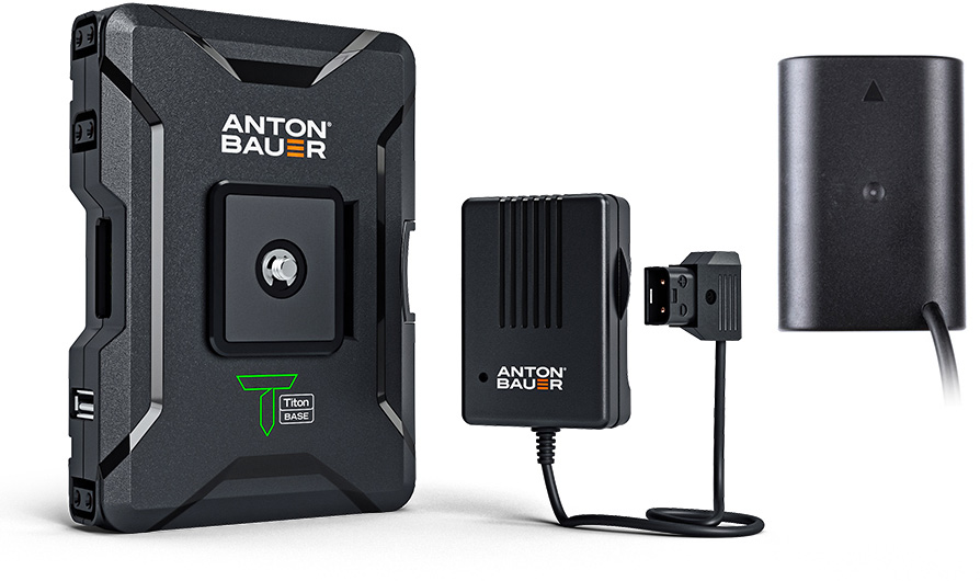 Anton Bauer 8275-0142 68Wh Titon Base P-Tap Charger Kit for Panasonic - DMW-BLF19 AB-8275-0142