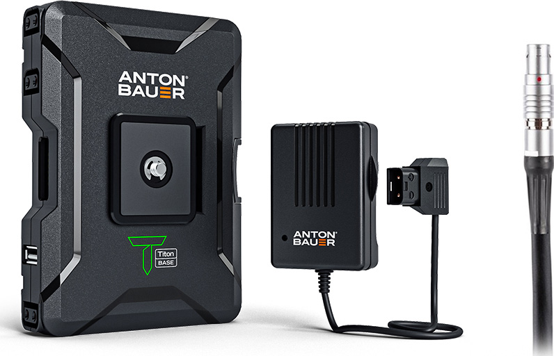 Anton Bauer 8275-0143 68Wh Titon Base P-Tap Charger Kit for RED DSMC1 and DSMC2 AB-8275-0143