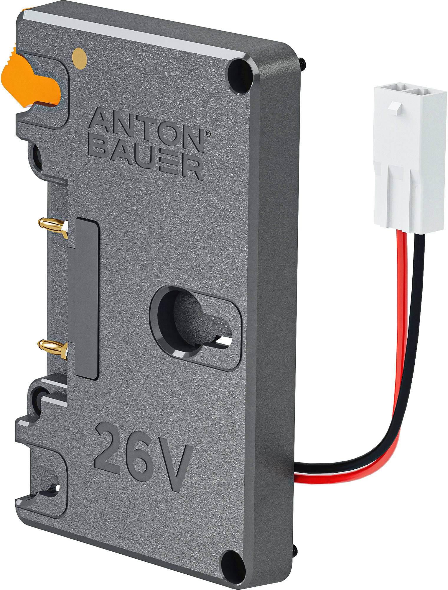 Anton Bauer 8375-0224 26V Gold Mount Plus Battery Plate with Molex Connection (Phantom Flex 4K)  8375-0224