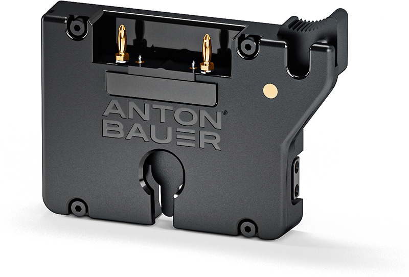 Anton Bauer 8375-0230 Micro Gold Mount Bracket with P-Tap and USB AB-8375-0230