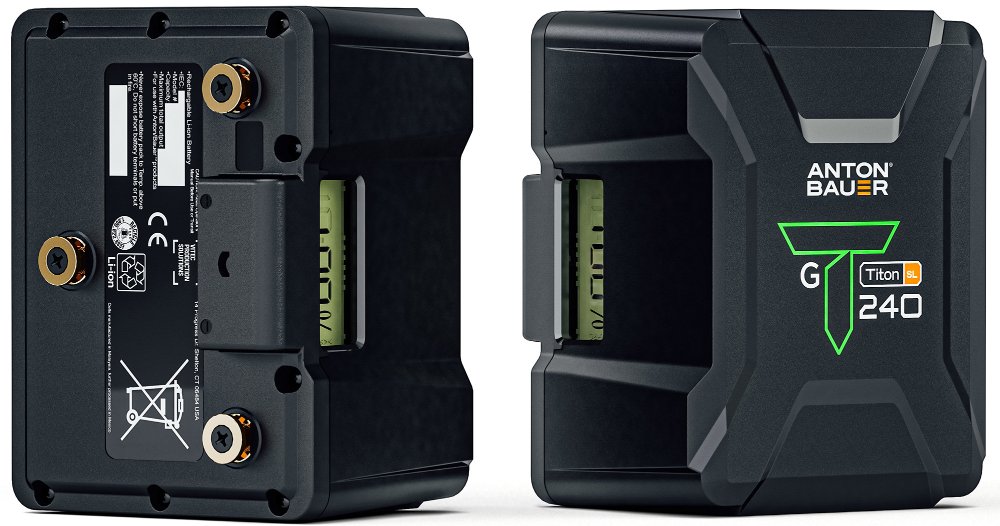 Anton Bauer SL 240 GM Titon Gold Mount Lithium Ion Battery - 14.4 Volts - 238Wh SL240GM