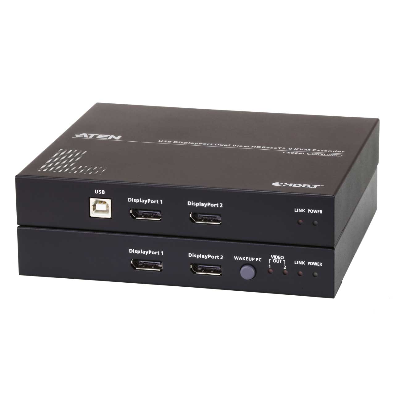 ATEN CE924 USB DisplayPort Dual View HDBaseT 2.0 4K KVM Extender CE924