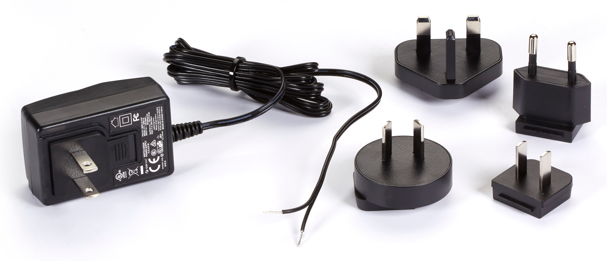 Black Box PS1003-R2 Wallmount Power Supply with Bare Leads - 100-240 VAC/12-VDC