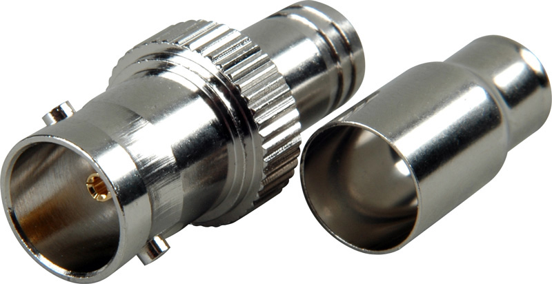 TecNec BF-CRIMP True 75 Ohm BNC Female Crimp Type for RG-59/U BF-CRIMP