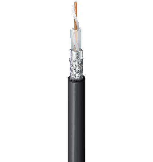 Belden 9913 50 Ohm Low Loss RG-8 Wireless Transmission Coax Cable - Black - 250 Foot BL-9913-250