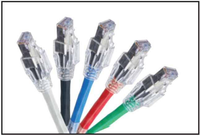 Belden CAF1100006 Video Patch Cord B10GXF CMR - Black - 6 Feet  CAF1100006