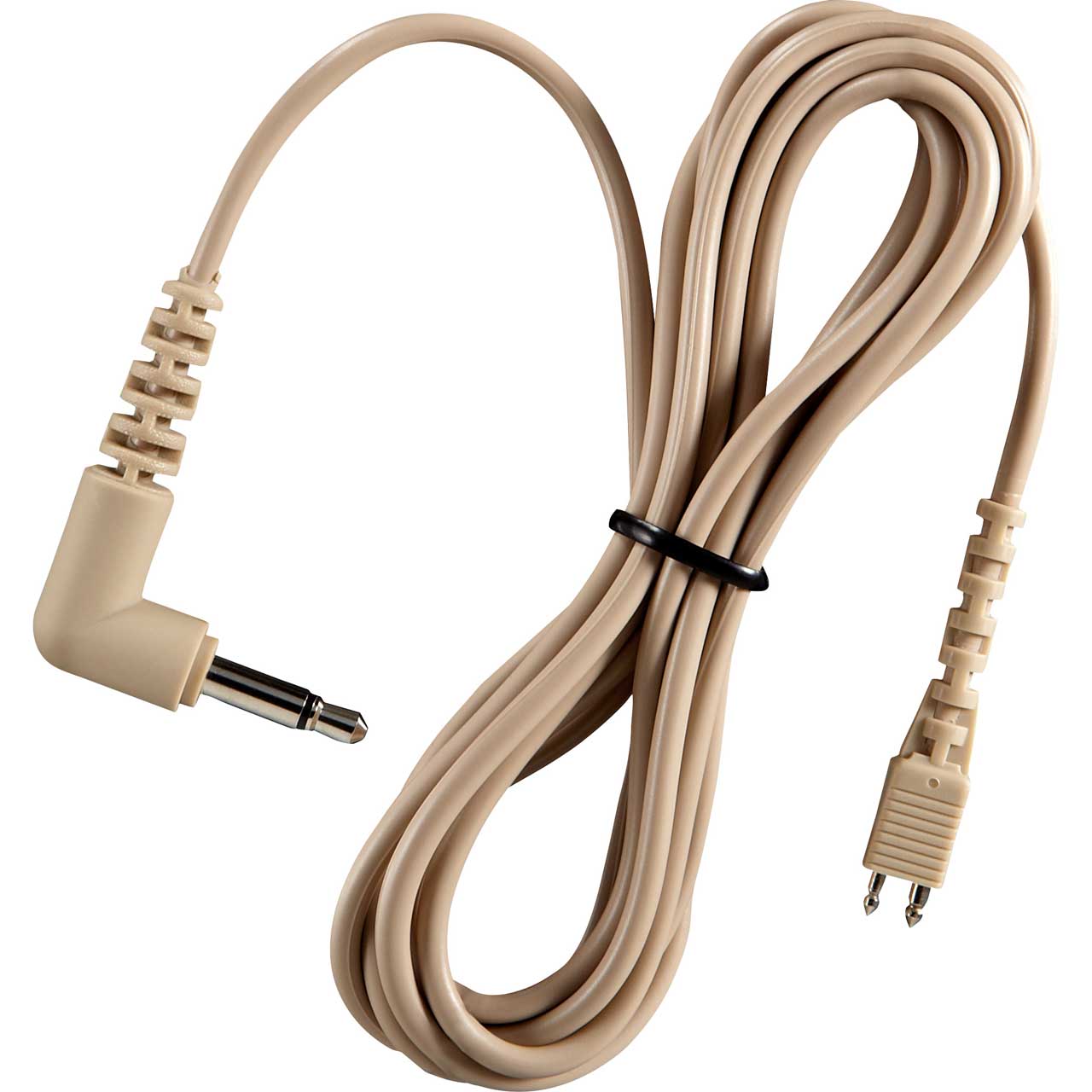RTS Telethin Announcer Earset Cable with Right Angle 3.5mm Mini Connector - 5 Foot