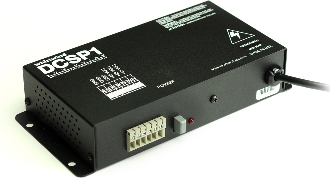 Whirlwind DCSP1 Power Supply - Contractor Splitter / 48V Phantom  DCSP1
