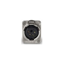 SwitchCraft E-Series 4 Pin XLR - Female Black E4FSCB