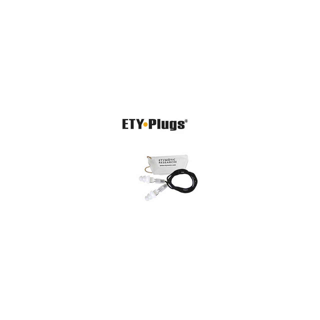 Etymotic ER20-CCC-C ETY Plugs® High-Fidelity Clamshell Earplugs - Large - Clear Stem w/White Tip - Single Pack ER20-CCC-C