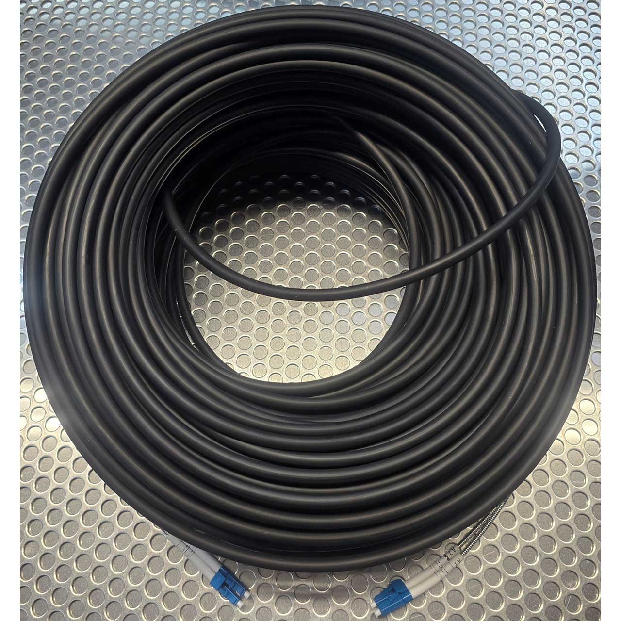 Freakshow HD FDF-100 Armored Fiber Duplex LC Singlemode Cable for DFT & DFR Extenders - 328 Feet/100M