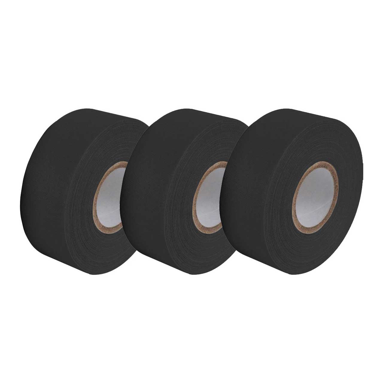 Pro Tapes Pro-Gaff Gaffers Tape BGT1-12 3-Pack - 1 Inch x 12 Yards - Black GAFF-TAPE-BDL-7