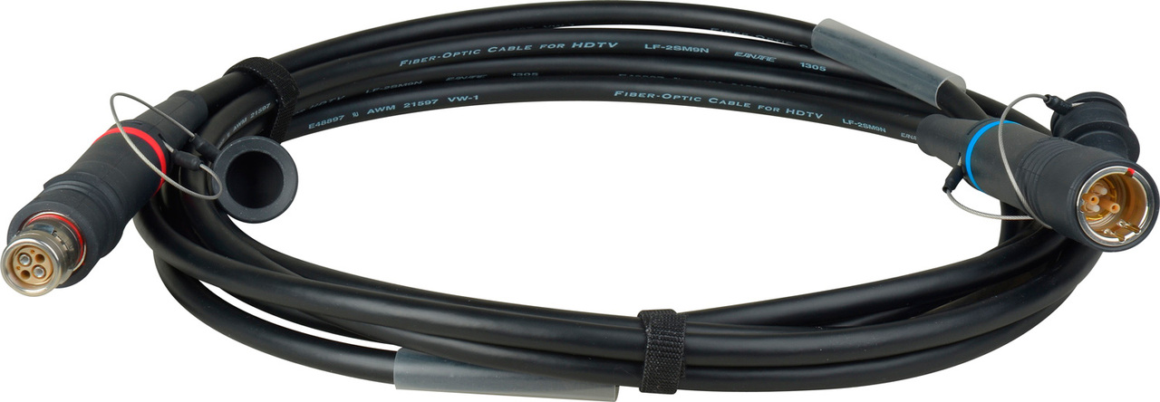 Camplex Canare HFO SMPTE Hybrid Fiber Optic Camera Cable FCFA-FCMA M-F 10 Foot HF-FCFAFCMA-0010