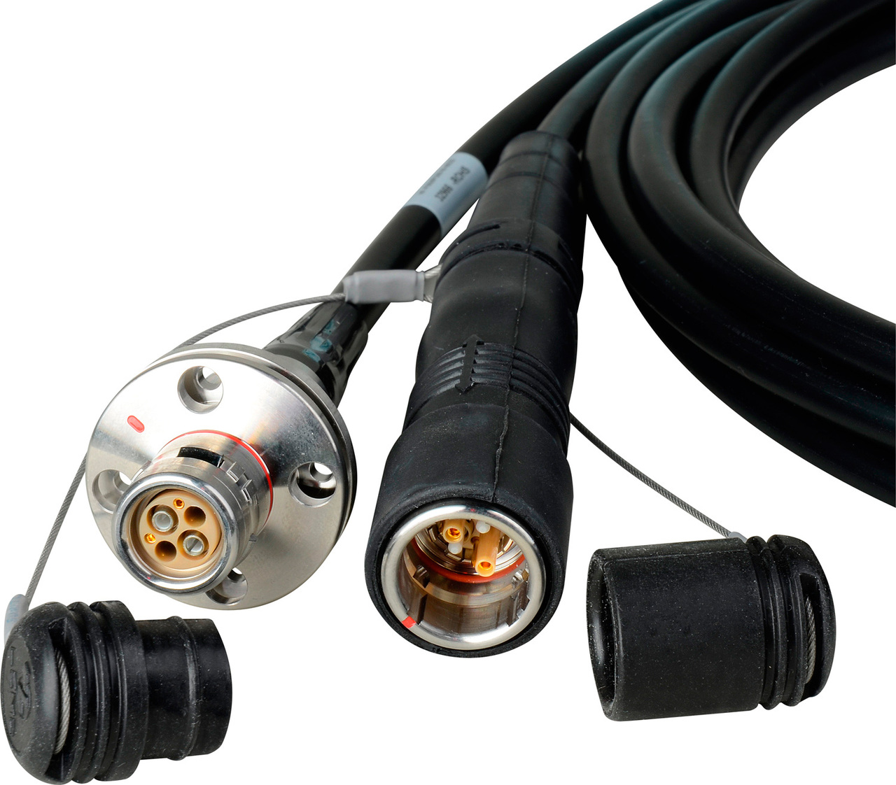 Camplex LEMO FMW-PUW Outside Broadcast SMPTE Fiber Camera Cable - 100