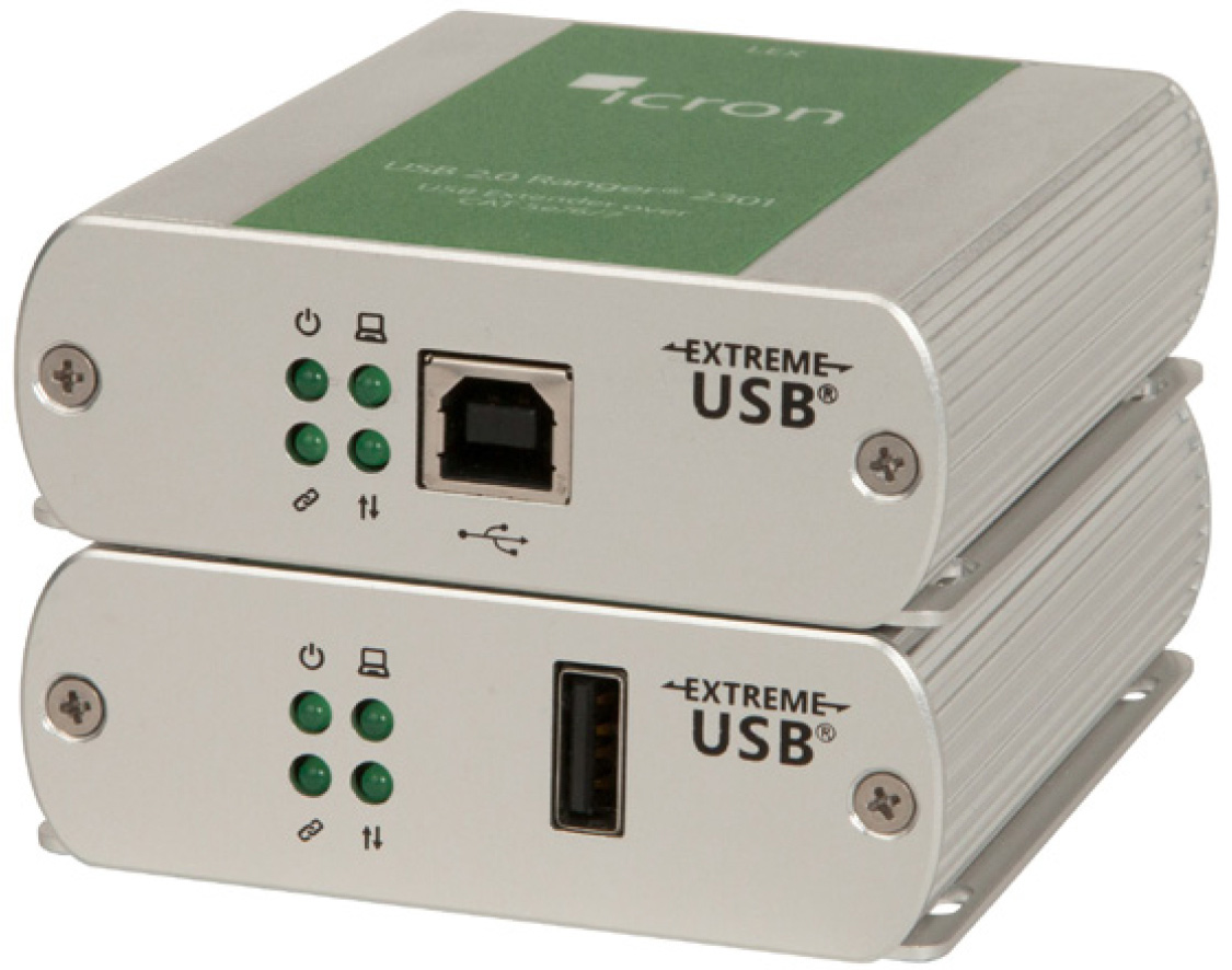 Icron 2301GE-LAN 1-port USB 2.0 Ethernet LAN Extender System