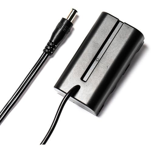 IndiPro Tools 98PPC 2.5mm Male Power Cable to Sony L-Series (NP-F) Type Dummy Battery (24in / Non-Regulated) INDI-98PPC