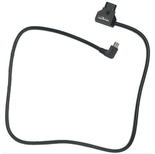 IndiPro Tools DTRUSB D-Tap to Right-Angle Micro-USB Cable - Non-Regulated - 24 Inch