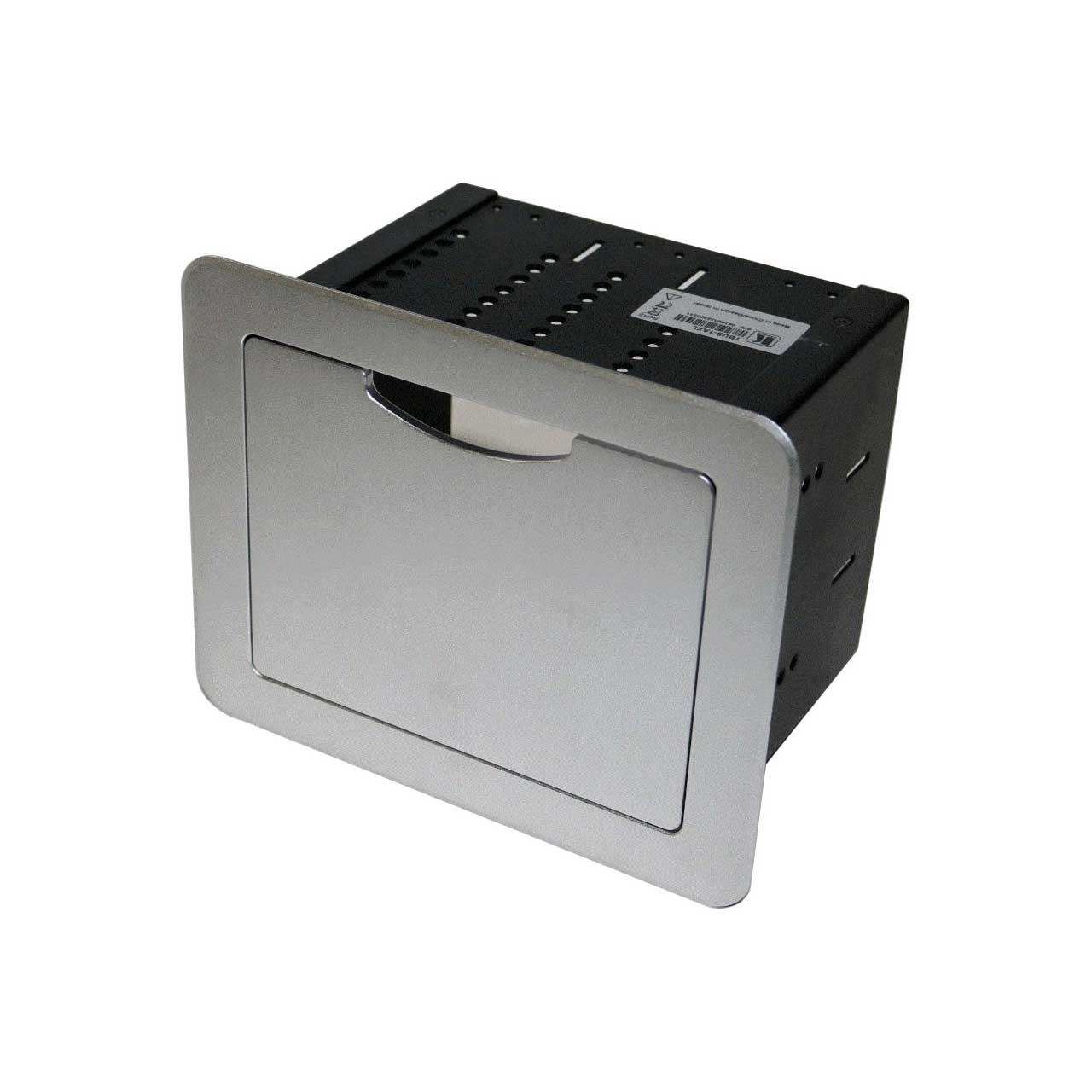 Kramer TBUS-1Axl(BA) Table Mount Modular Multi-Connection Solution - Silver Brushed Anodized Top