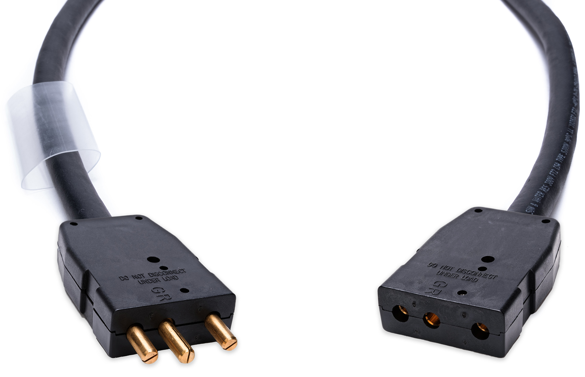 Laird LDC-BSPM-F-006 Bates Style Stage Pin Power Extension Cable Male to Female - 6 Foot LDC-BSPM-F-006