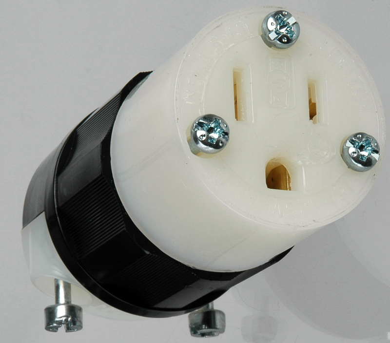 Leviton 5266C AC Plug Cable-end 15 Amp 5266C