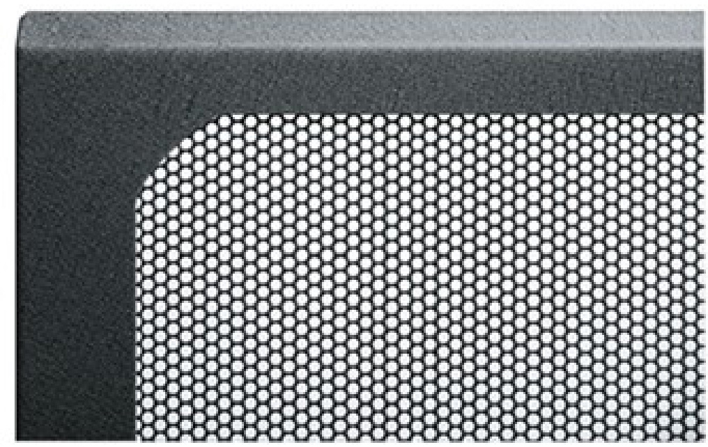Middle Atlantic Large Perforated Vented Front Door Fits 44 Space  LVFD-44