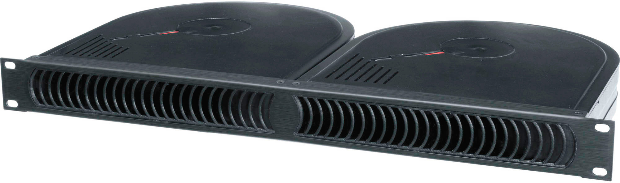 Middle Atlantic QBP-2 1 Rackspace Quiet Blower Panel - Flat Black - 120V  QBP-2