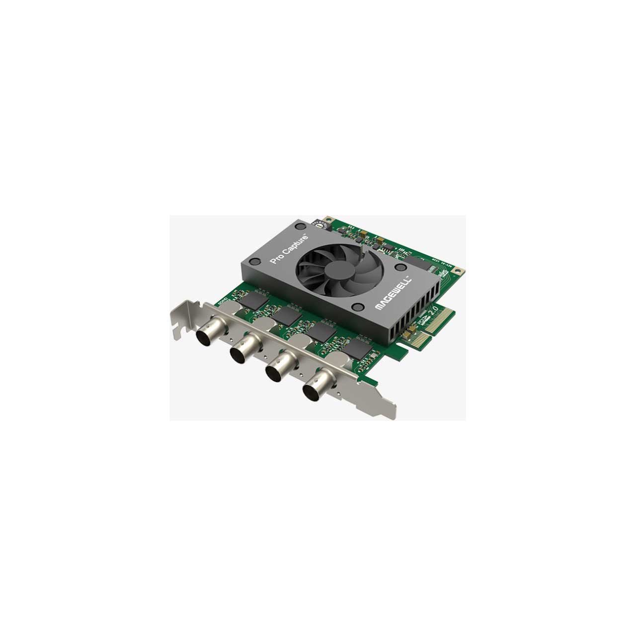 Magewell 11090 Pro Capture Quad SDI 4-Channel PCIe 2.0 SD/HD/3G/2K SDI Capture Card 11090