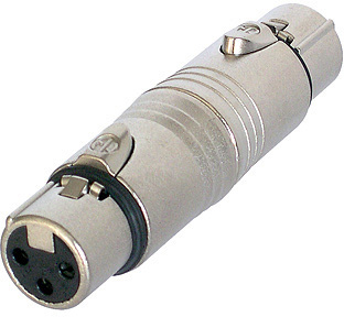 Neutrik NA3FF 3 Pole XLR Female to 3 Pole XLR Female Coupler NA3FF