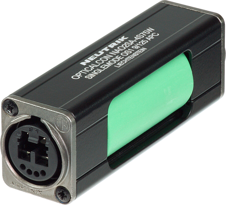 Neutrik NAO2SA-H1W-A opticalCON DUO LC Duplex APC Singlemode Coupler G