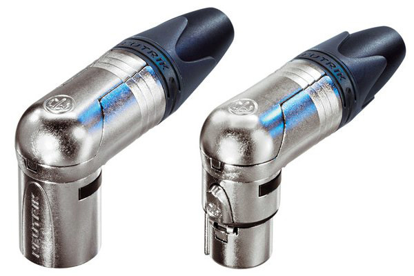 Neutrik NC4MRX 4 Pin XLR RA Male - Nickel/Silver NC4MRX