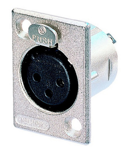 Neutrik NC5MP Male 5 Pin Chassis Mount XLR NC5MP
