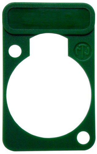 Neutrik DSS-Red D-Series XLR Lettering and ID Plate Red NCID-RD