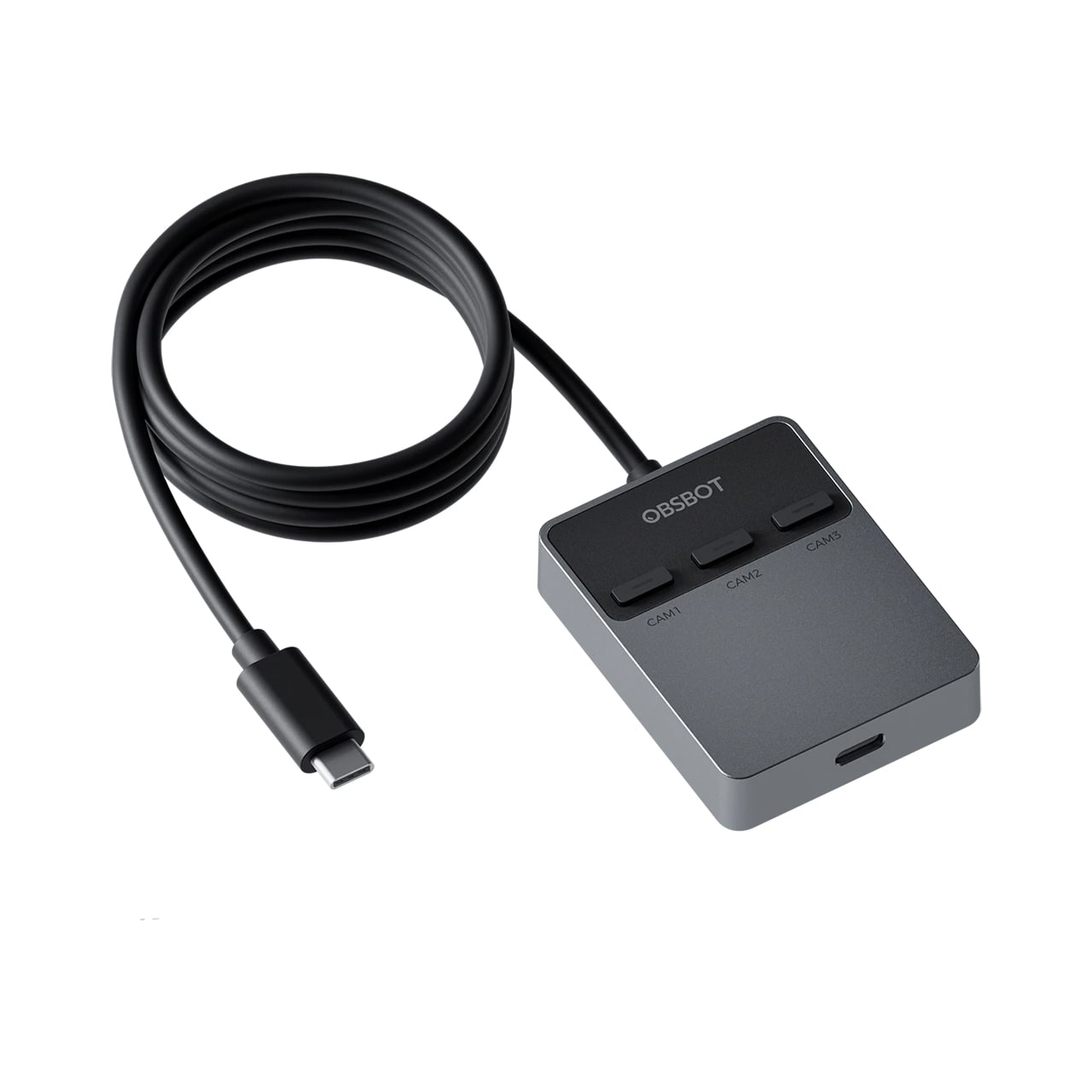 OBSBOT OWB-2412-CC USB-C Wireless 1080p30 Multi-Cam Streaming Hub - Streams Video & Audio for up to 3x Tail Cameras