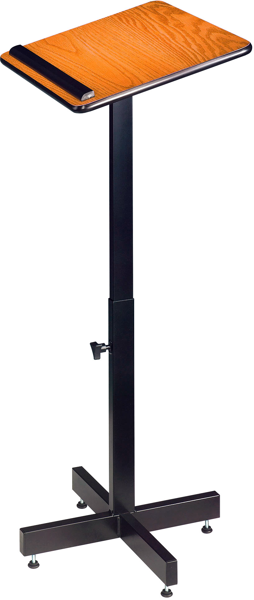 Oklahoma Sound Height Adjustable Portable Lectern - Cherry OK-70-CH