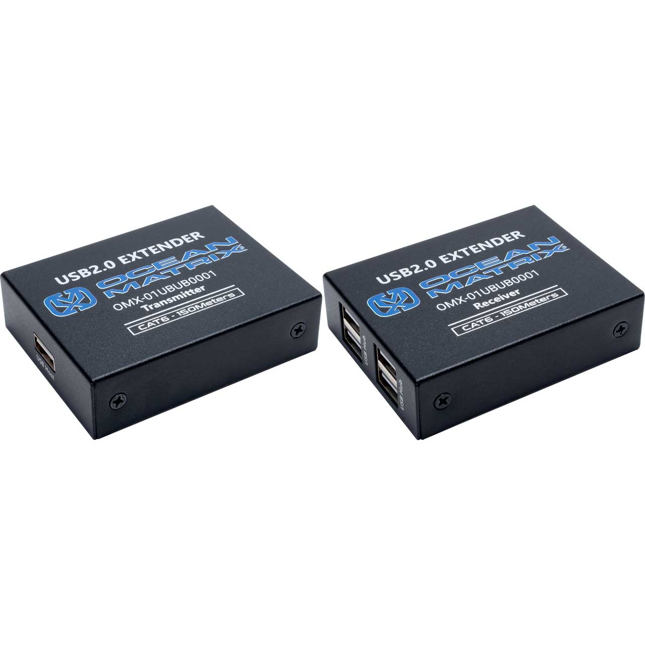 Ocean Matrix OMX-01UBUB0001 USB 2.0 Extender Over CAT5e up to 100m - CAT6 up to 150m OMX-01UBUB0001