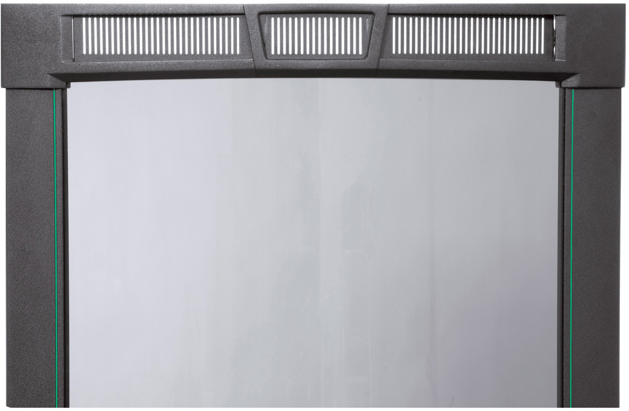 Black Plexi Front Door 35 space for DWR ERK  PFD-35