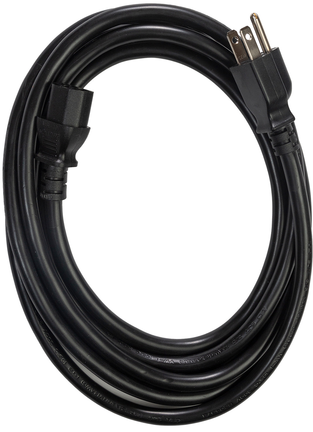 Panamax 15-IEC10 14/3 SJT Black NEMA 5-15P to IEC-60320-C13 Power Cable - 10 Foot  15-IEC10