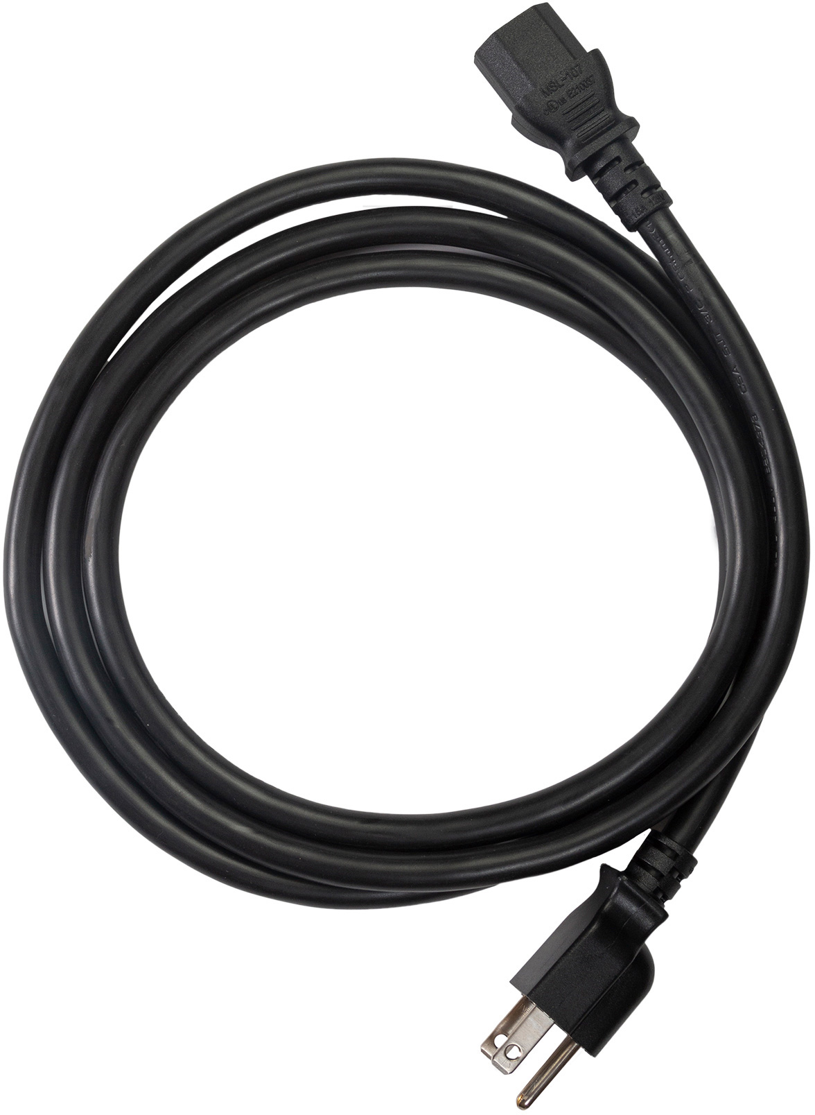 Panamax 15-IEC6 14/3 SJT Black NEMA 5-15P to IEC-60320-C13 Power Cable - 6 Foot  15-IEC6