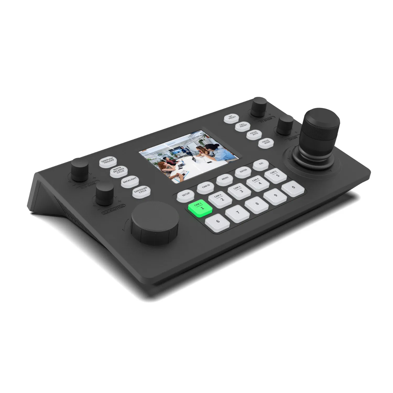 PTZCam PTZC-VIEWNDIMINI View NDI Mini PTZ Controller with 3.5-Inch NDI Video Preview Display
